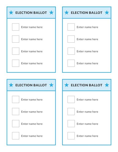 This Printable Editable Ballot Template is a fantastically versatile resource, which you can use over and over again The ballot paper gives voters the option between two choices,. . Create a ballot template